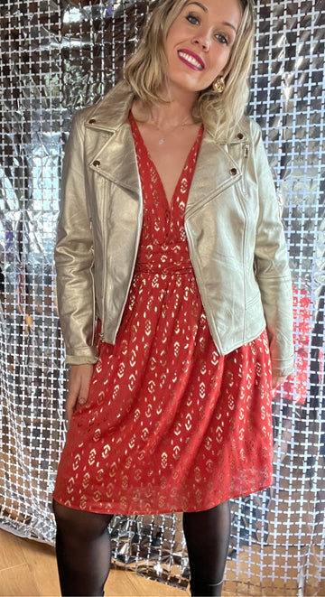 ROBE SUZY TERRACOTTA